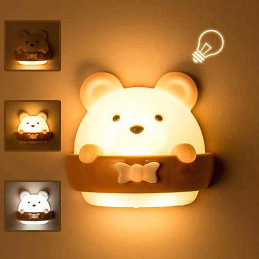 BearGlow – Veilleuse Ours Douce Nuit Bébé - Mirabelle