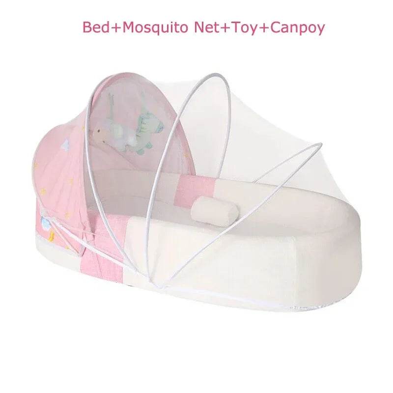 NestEase – Lit Bébé Portatif et Pliable - Mirabelle