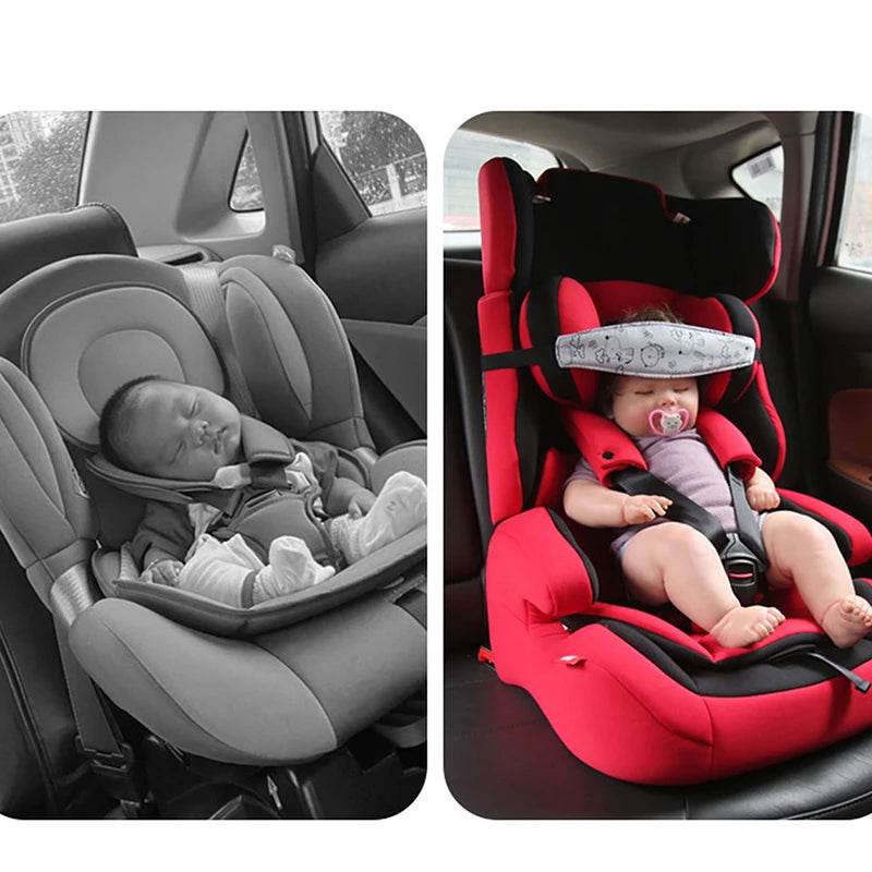 BabyHeadSafe – Coussin de Soutien Tête pour Bébé en Voiture et Poussette - Mirabelle