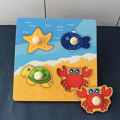 WoodenPuzzle - Puzzle 3D en Bois Montessori - Mirabelle