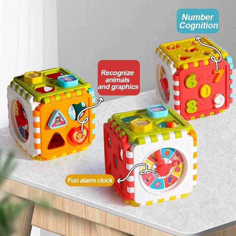 Puzzle HexaBébé – Jouet Éducatif Formes et Chiffres - Mirabelle