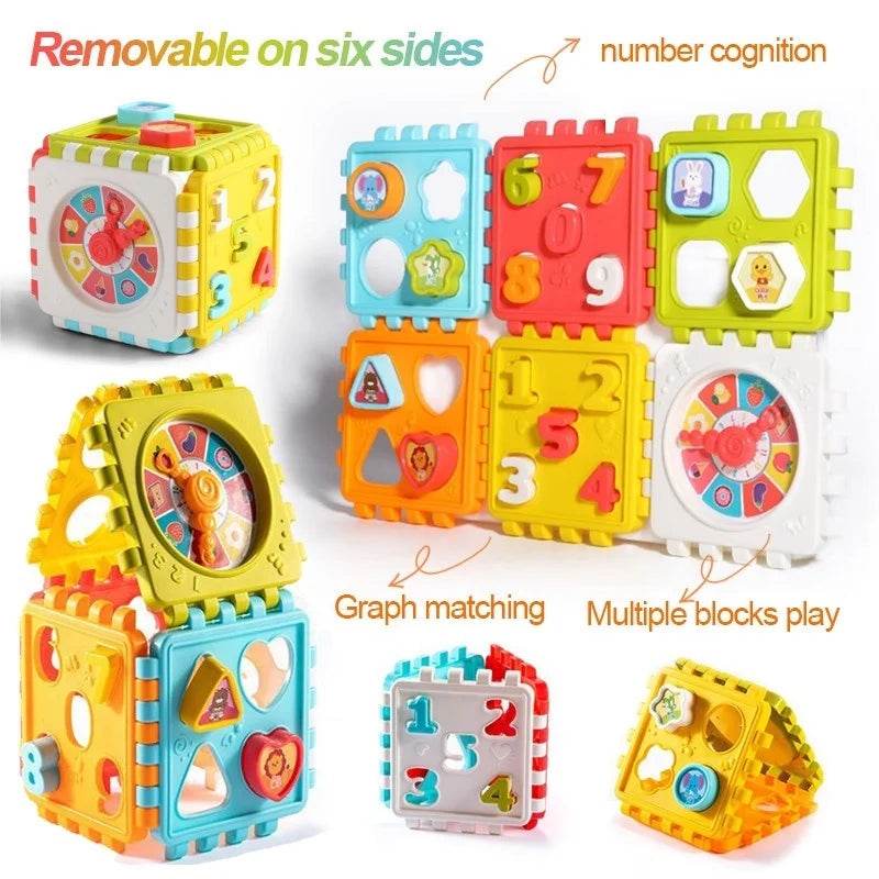 Puzzle HexaBébé – Jouet Éducatif Formes et Chiffres - Mirabelle