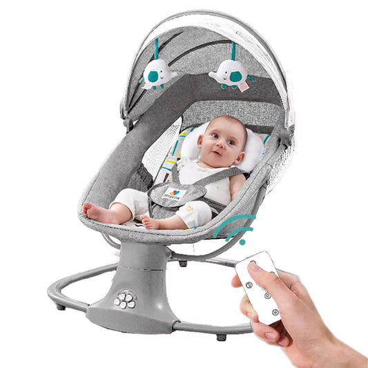 SwayNest - Fauteuil Berçant Électrique Bébé - Mirabelle