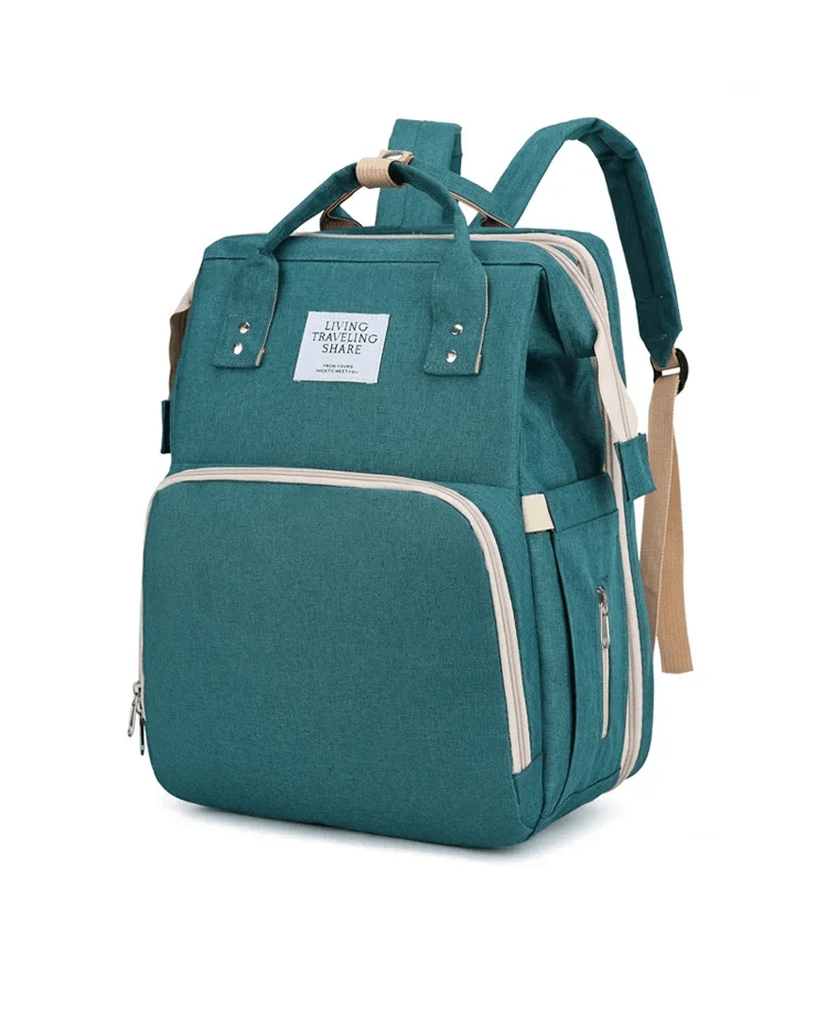 MamáBag - Sac à Dos Pliable Haute Capacité pour Maman avec Lit Pliable - Mirabelle