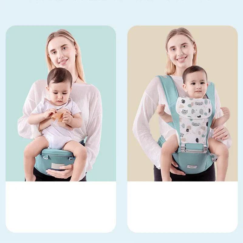 KangaBébé – Porte-Bébé Ergonomique avec Siège Hanche - Mirabelle