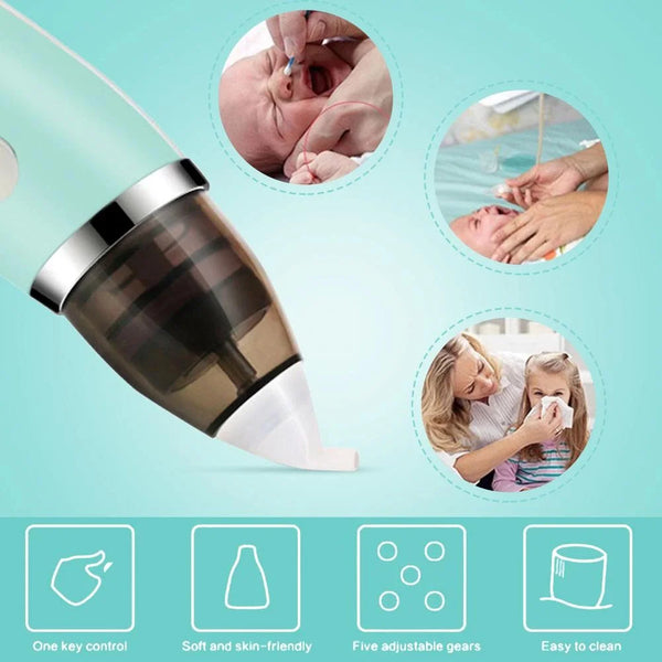 NasoClear – Aspiration Nasale Électrique Pour Bébés