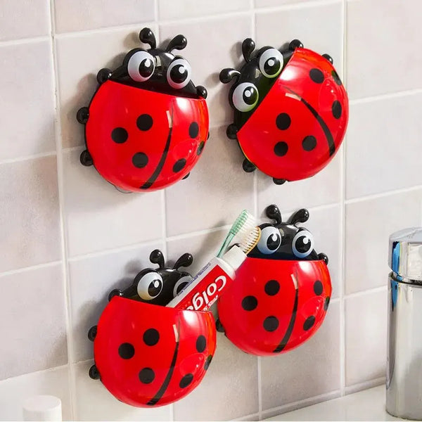 Z - Ladybug Toothbrush Holder – Porte-Brosse Coccinelle Maman - Mirabelle