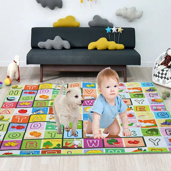 Z - MousseFun – Tapis Jeu Bébé Éducatif Douillet - Mirabelle